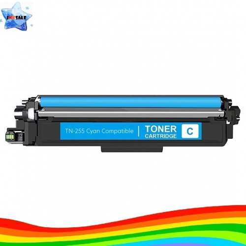 Brother Premium TN255C Cyan Toner Cartridge Compatible