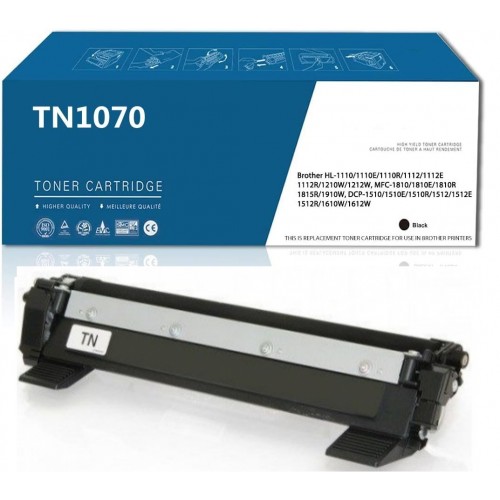 Brother TN1070 Black Toner Cartridge Inksale Brand