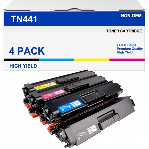 Brother TN441 Toner Cartridge Full Set Compatible Premium A+