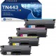 Brother TN443 High Yield Toner Cartridge Full Set Compatible Premium