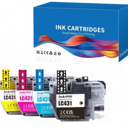Brother LC431BK Black Ink Cartridge Compatible Premium A+