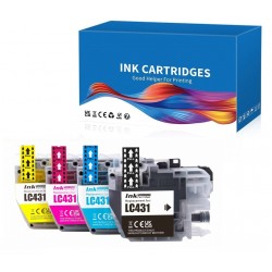 Brother DCPJ1050DW Ink Cartridge LC431 Compatible Premium
