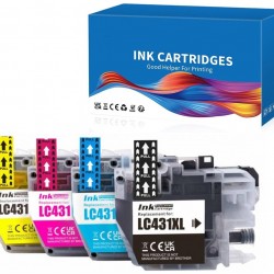 Brother LC431XL High Yield Ink Cartridge Compatible Premium