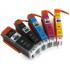 Compatible Canon PGI650XL+CLI651XL Ink Cartridge PGBK+BK+C+M+Y Full Set