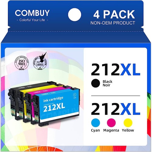 Epson 212XL High Yield ink cartridge Compatible value pack