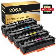 HP 206A M283fdw Toner Cartridge Compatible with Chips