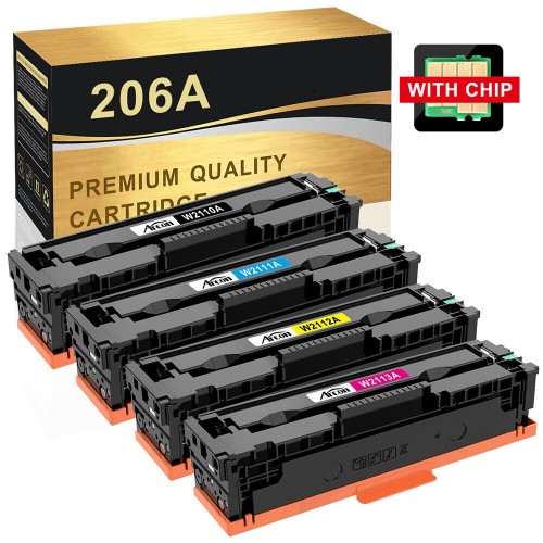 HP 206A m283fdw Toner Cartridges Full Set Compatible Premium