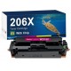 HP 206X W2113X Magenta Toner Cartridge With Chips Compatible Premium