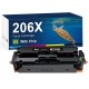 HP 206X W2110X Black Toner Cartridge With Chips Compatible Premium