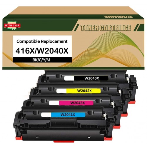 HP 416X W2040X Toner Cartridge compatible with smart chip