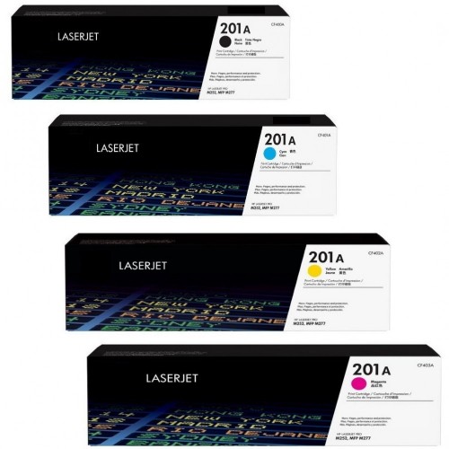 HP 201A Toner Cartridge for m277dw Full Set Compatible Premium