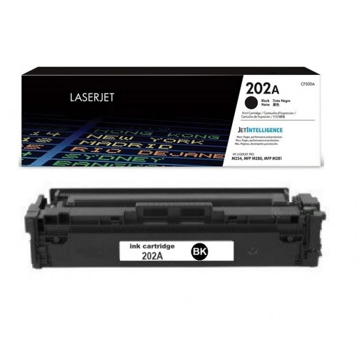 HP 202A CF500A Black Toner Cartridge Compatible Premium