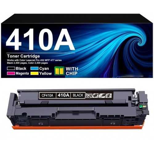 HP 410A CF410A Black Toner Cartridge Compatible Premium