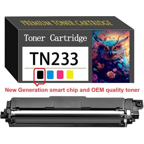 Brother TN233BK Black Toner Cartridge Premium Compatible