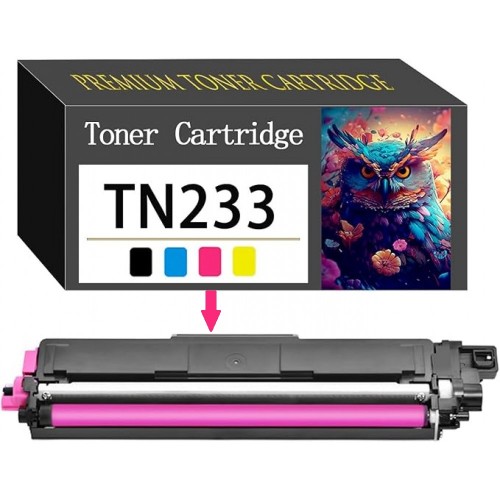 Brother TN233M Magenta Toner Cartridge Premium Compatible