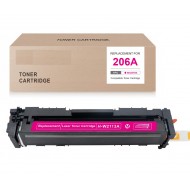 HP 206A W2113A Magenta Toner Cartridge for M283fdw Compatible without Smart Chips