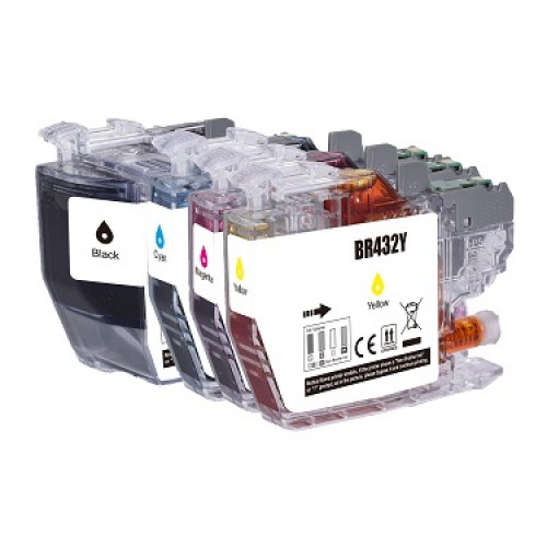 Brother LC432C Cyan Ink Cartridge Compatible
